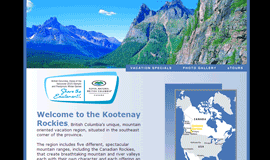 Kootenay Rockies tourism